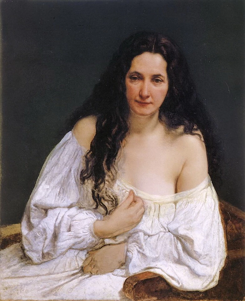 Busto di donna dai capelli sparsi - Accademia di Belle Arti di Brera, Milan